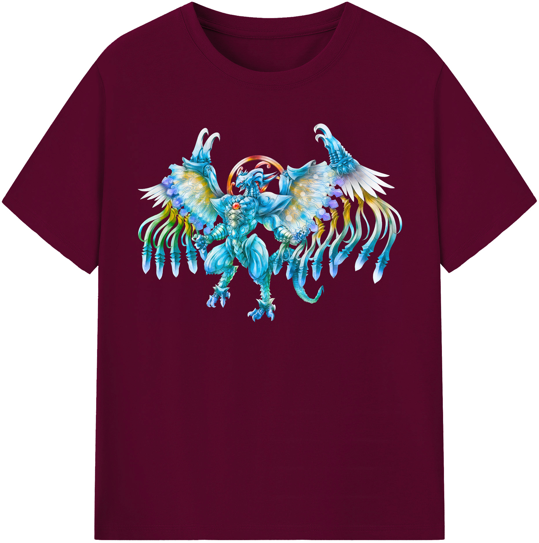 （画像用） 遊☆戯☆王 Yu-Gi-Oh! レディースカジュアルプリントTシャツ（綿100％）